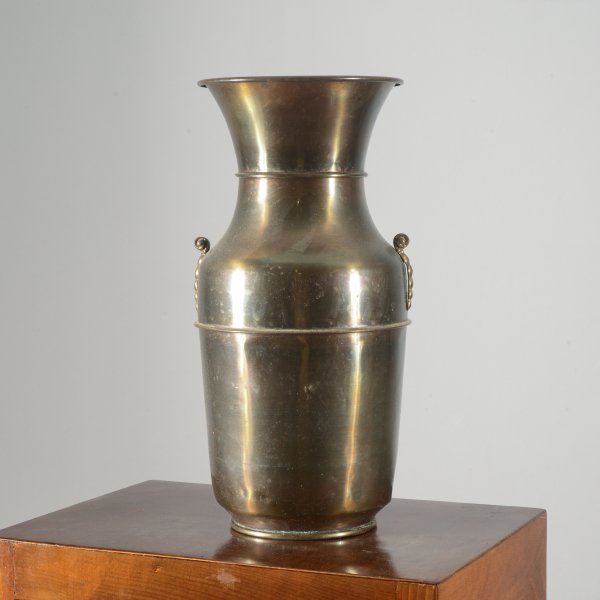 Vaso in metallo portaombrelli 1950