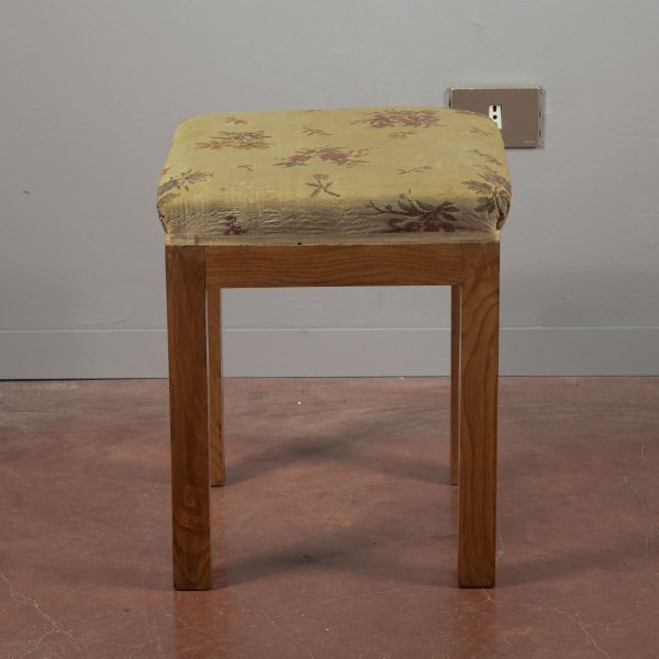Sgabello art deco originale vintage