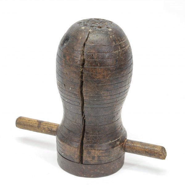  Vite in legno di un vecchio torchio epoca inizio XX secolo