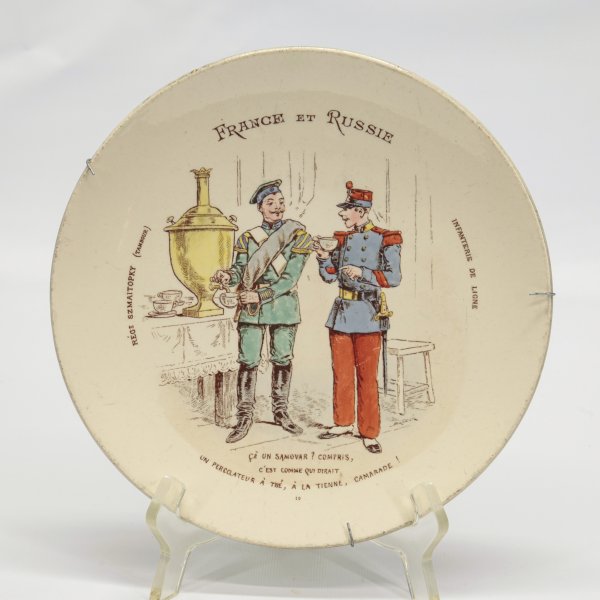 piatto France et Russie 