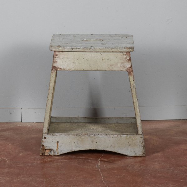 sgabello  da lavoro vintage 