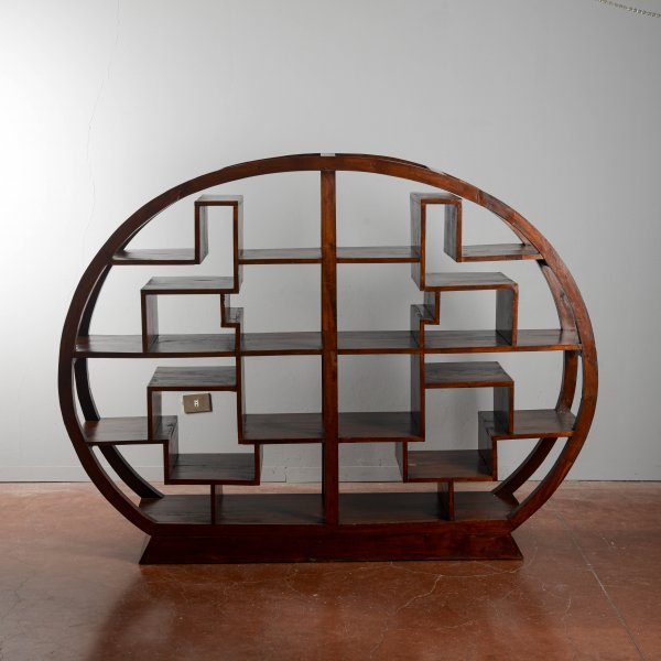 libreria vintage in stile orientale