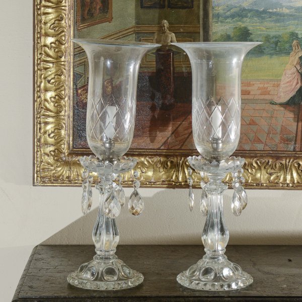  Lumi candelieri in vetro