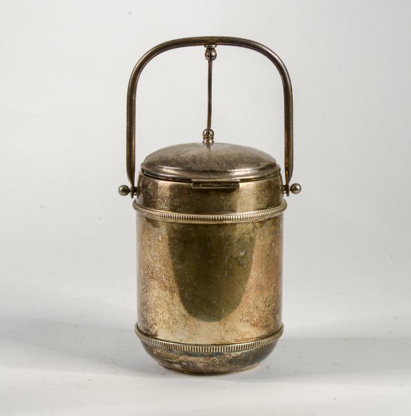 Portaghiaccio argentato  marca MACABO  1970