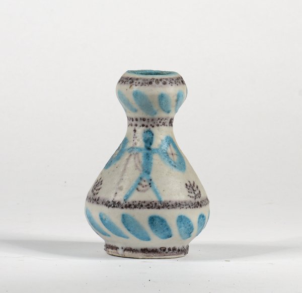 Vaso ceramica porta fiori marcato vietri italy c.a.b.