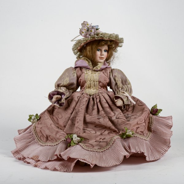 Bambola in ceramica Victorian Dolls - Bambola Ruby Victorian Dolls - Italia