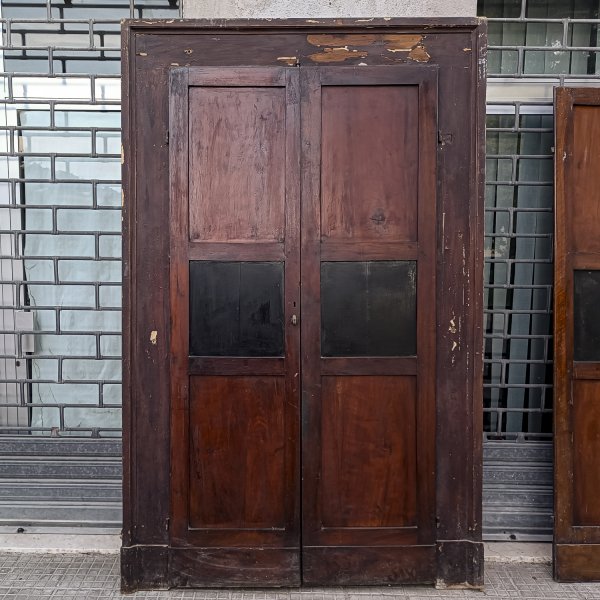 Porta con telaio due ante Italia epoca prima metà dell'800