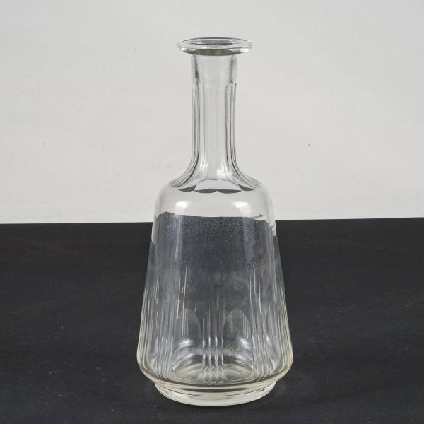 bottiglia brocca in cristallo molato epoca primo 900
