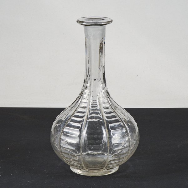 bottiglia brocca in vetro epoca primo 900