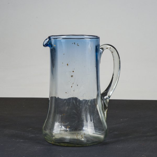 anfora brocca in vetro soffiato primo 900 acqua vino tavolo