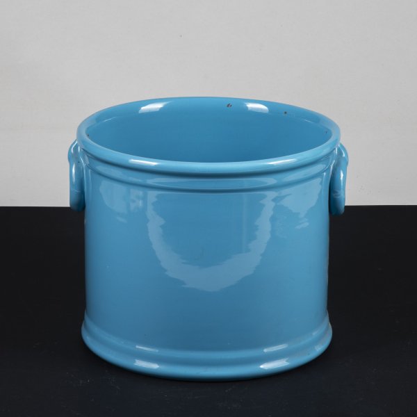 ceramica vaso azzurro ceramiche estensi este