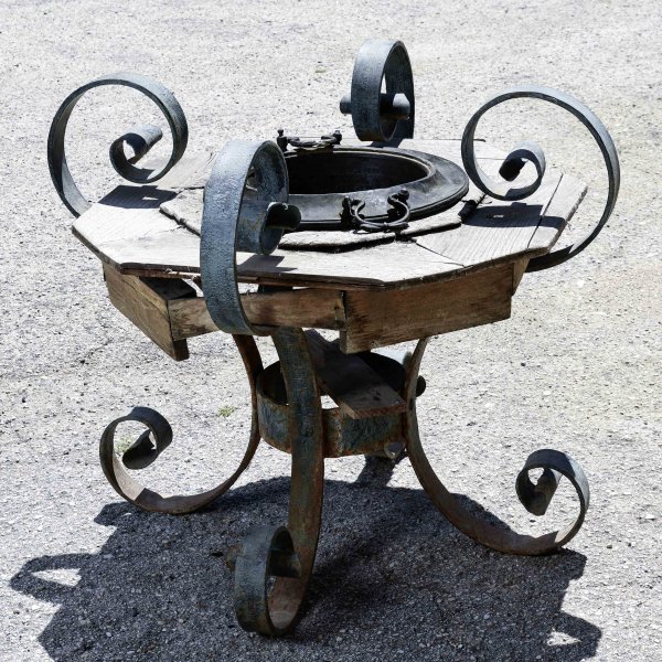 Bracere base metallo vintage destrutturato