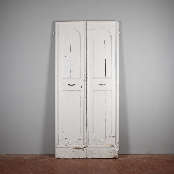 Porta a due ante sagomate epoca 1800