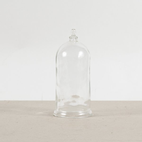 campana cappa in vetro trasparente cloche