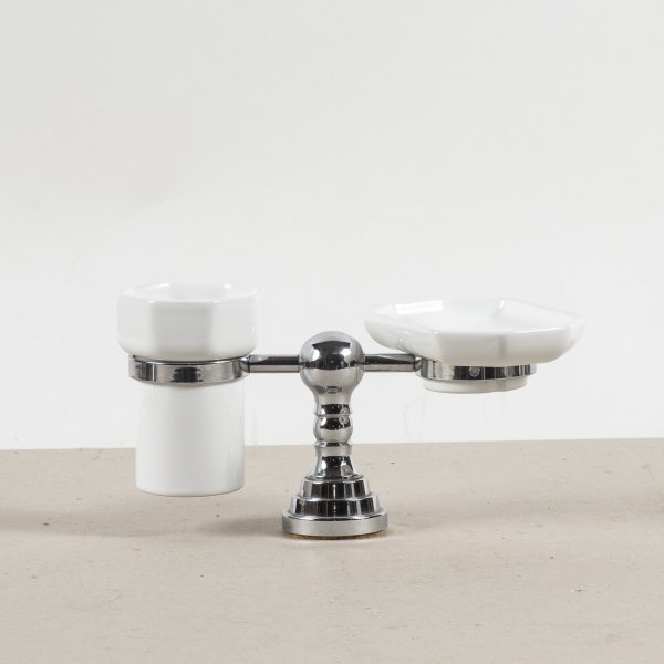 set da bagno porta spazzolini e porta sapone